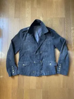 BUONA GIORGIAコーデュロイ製ダブルブレストジャケット size L