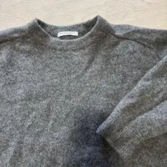 beauty&youth ショート丈 グレーニット