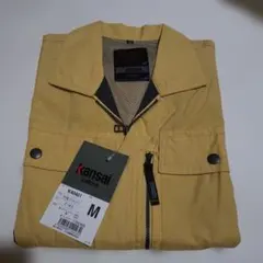 Kansai uniform 半袖ブルゾン ベージュ Mサイズ 新品のサムネイル