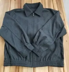 ユニクロ ブラッシュドジャージーブルゾンM