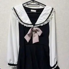 リズリサ セーラー襟リボン付きセットアップ