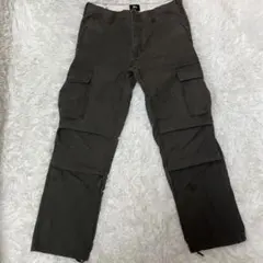 【極美品】00s old stussy カーゴパンツ w32 オリーブ m65のサムネイル