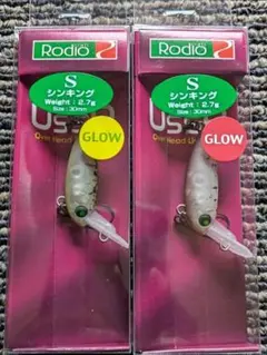 ロデオクラフト ウッサ S シンキング 微笑みグロー azuki アズキ 2個 ロデオクラフト ウッサ S シンキング 微笑みグロー azuki アズキ 2個