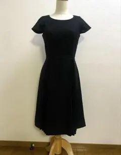 インター プラネット お洒落なレース プリーツワンピースのサムネイル