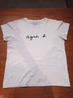 agnès b. ホワイト Tシャツ T2