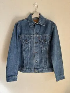 70s Levi’s 70505 small e 縦長ケアタグ 36