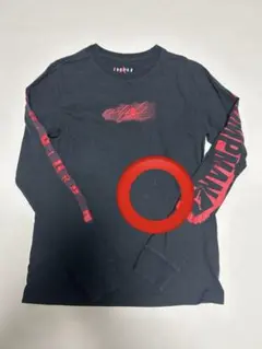 ナイキ ジョーダン ロンT ブラック Sサイズ ジャンプマン 袖プリント