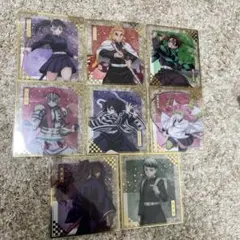 鬼滅の刃 アニプレックス オンラインくじ クリア色紙 7枚セット