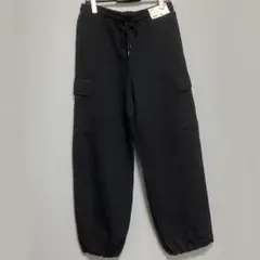 UNIQLO ユニクロ＊スウェットカーゴパンツ XL ブラック