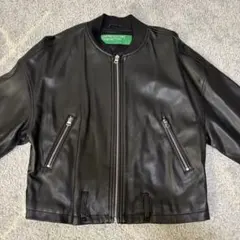 UNITED COLORS OF BENETTON フェイクレザージャケット