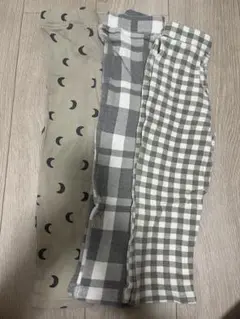 100サイズ　ペアマノン　レギンス3本セット