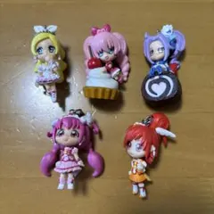 プリキュア　キーホルダー 5体セット