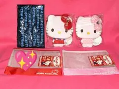♡美品♡キティ♡パスケース付き♡ネックポーチ♡メッシュケース＆トートバッグセット