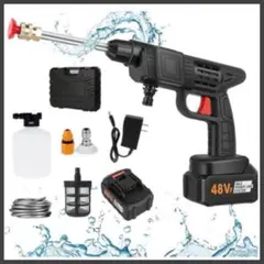 高圧洗浄機 充電式 コードレス 洗車 アウトドア ハンディウォッシャー#4