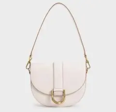 最終値下げ　チャールズアンドキース　Gabine ガビーヌ サドルバッグ　ピンク