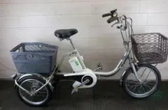 中古電動自転車 ヤマハ PASワゴン 18インチ 三輪3輪 横浜№6252