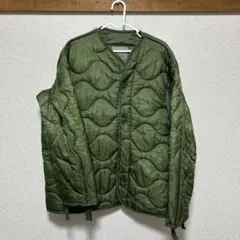 ミリタリー　キルティングジャケット