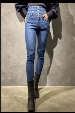 EMODA エモダ ELDER SYMハイウエストデニム スキニー サイズ0