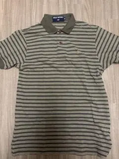 90s Polo Sport ボーダーポロシャツ M