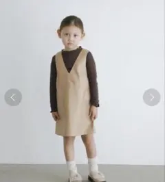 【美品】green label relaxing ジャンパースカート 130cm