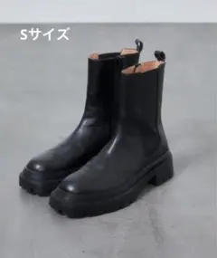 アトリエブルージュ ブーツ S レザー サイドゴア タンク ショートブーツ