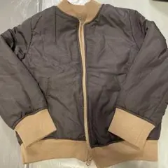 コムサイズム　130 ボア　リバーシブル　ブルゾン　MA-1