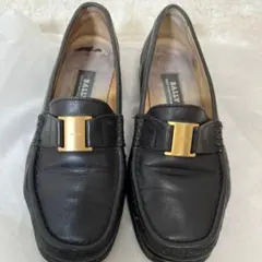 バリー　BALLY ローファー　レザー ゴールド金具　35 1/2のサムネイル