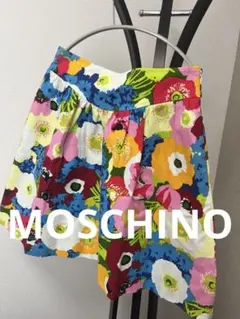MOSCHINO フラワープリント フレアスカートのサムネイル