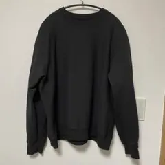 ファミマ スウェットトレーナー ブラック L