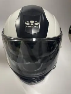 OGK Kabuto システムヘルメット ホワイト ブラック　サイズMのサムネイル