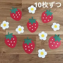 壁面飾り　いちご　春　4月5月　保育教材　フォト　バースデー　誕生日　可愛い