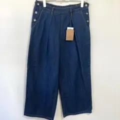 soulberry デニムパンツ ワイド　サイドボタン　大きめ　LLサイズのサムネイル