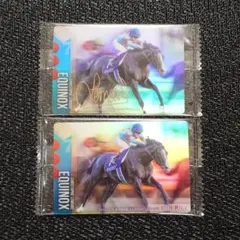 サラブレッドホースコレクション ウエハース イクイノックス レア サイン