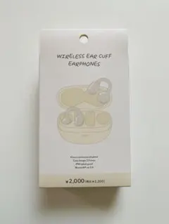 3COINS イヤカフ ワイヤレスイヤホン アイボリー　スリコ　新品未使用品のサムネイル