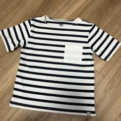 Helly Hansen 白黒ストライプ Tシャツ