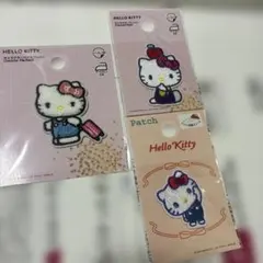 サンリオ ハローキティ ワッペン3種