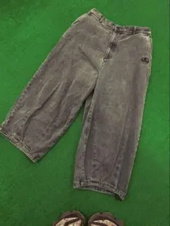 90s Qambient wear buggy denim bboy sk8 - メルカリ