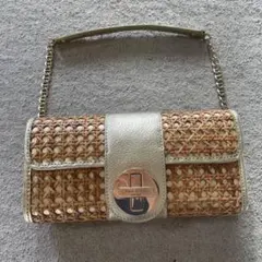 最終値下げ↓ ケイトスペード　ショルダーバッグ　かごバッグ　クラッチ