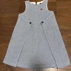ミキハウス　りんご刺繍　ワンピース　ＪＳＫ　120cm