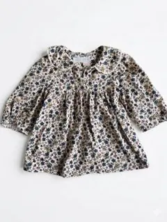 花柄長袖ブラウス　チュニック　ZARA