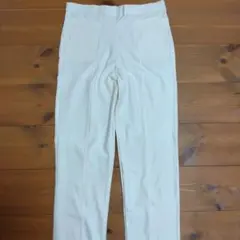 ミセス　婦人服　ストレートパンツ　ストレッチ　L