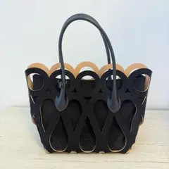 極美品⭐︎ MARY AL TERNAメアリオルターナ MAZE トートバッグ 黒のサムネイル
