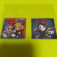 鬼滅の刃マンチョコ2 　煉獄杏寿郎×猗窩座 、魘夢