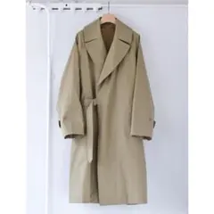 comoli 19AW タイロッケンコート　ベージュ　カシミヤ混ライナー comoli 19AW タイロッケンコート ベージュ カシミヤ混ライナー - メルカリ