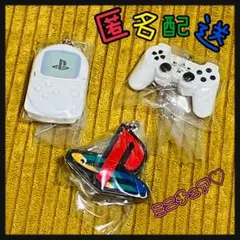 playstationミニチュアチャーム ロゴ コントロール ホワイト ポケステ