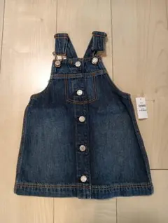 デニム ジャンバースカート 12-18ヶ月