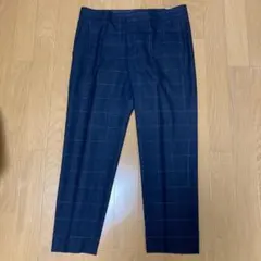 チェック柄 パンツ セットアップ下