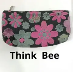 Think Bee! Just Heart ポーチ 花柄のサムネイル
