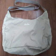 Ben Davis ショルダーバッグ ベージュ ナイロン ドローストリング