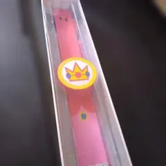 パワーアップバンド ピンクピーチ 王冠デザイン 箱あり　ピーチ姫